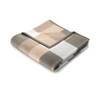 coperta cotone/acrilico quadrato 220/240 beige