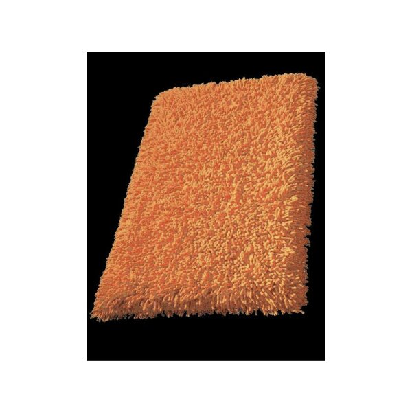 Badematte mit Schlaufen orange 60/100 