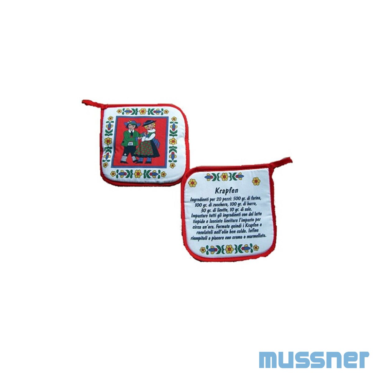 Topflappen Tiroler Art Krapfen 15/15 im Mussner Textile Onlineshop ka ...