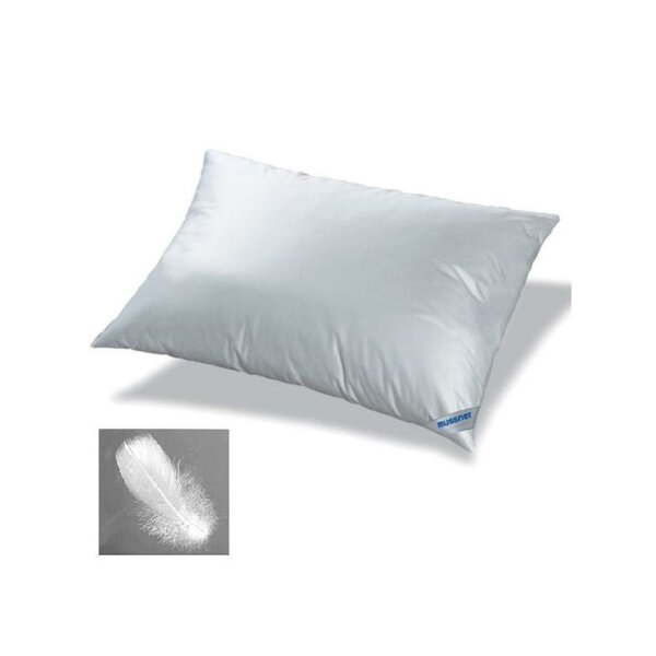 Pillow Down-Feather 50/80 water blue 85/15 feather & down