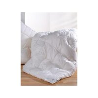 Steppbett Softy Duo 155/220 weiss 100% Trevira Hohlfaser