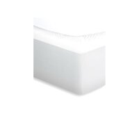 Cotton Jersey Fitted Bed Sheet 90/200 white