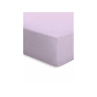 Terry Fitted Stretch Bed Sheet 90/200 viola