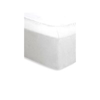 Terry Fitted Stretch Bed Sheet 160/200 white