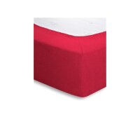 Terry Fitted Stretch Sheet Children 70/140 red