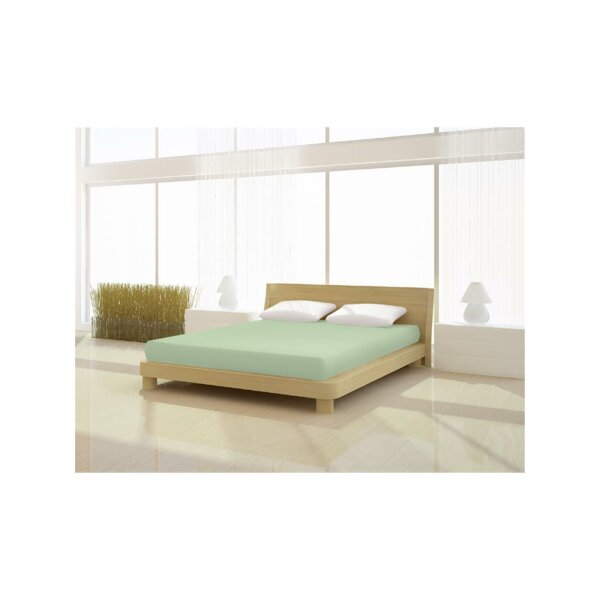 Cotton Jersey Fittet Bed Sheet Premium 90/200 lime