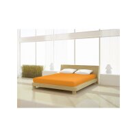 Cotton Jersey Fittet Bed Sheet Premium 90/200 orange