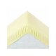 Cotton Jersey Fittet Bed Sheet Premium 90/200 yellow