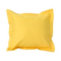federine cuscinetti letto con orlo panama 40/40 giallo