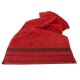 terry towel - ultrasoft - microcotton red 50/100