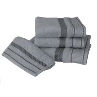 terry towel - ultrasoft - microcotton 30/50 graphit