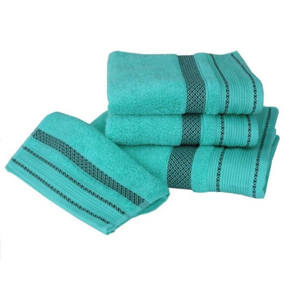 terry towel - ultrasoft - microcotton 50/100 turquoise