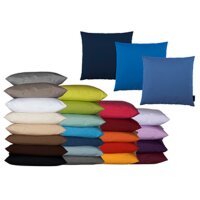 covers for ornamental pillows 40/40 ice blue