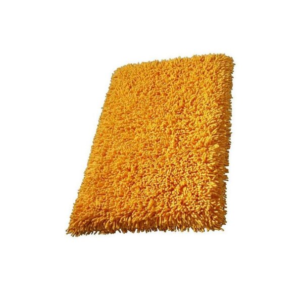 tappeto bagno a riccoli spugna arancione 60/100