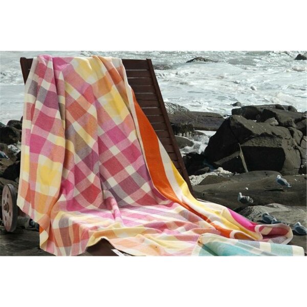 Beach Towel 7doubleface quaders 100/170