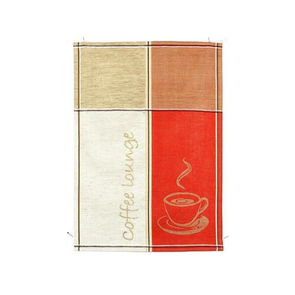 dish towel Coffee Lounge 50/70 red